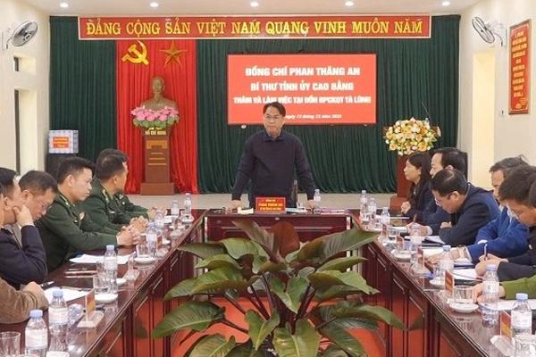 Cao Bằng: Tạo mọi điều kiện thuận lợi thúc đẩy phát triển kinh tế cửa khẩu