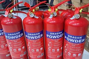 Bình chữa cháy giả DRAGON được công an tích cực thu hồi