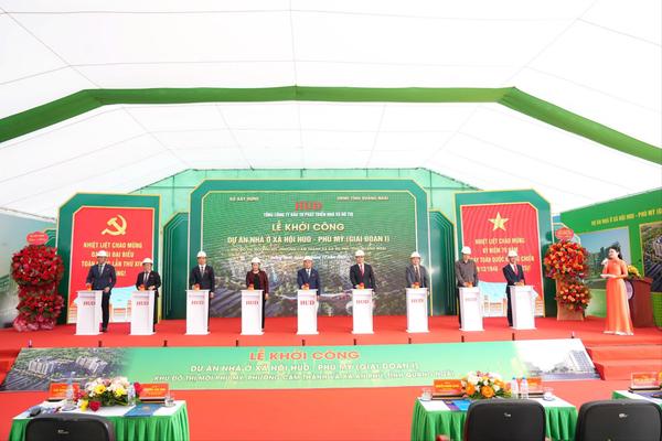 Thêm gần 300 căn nhà ở xã hội được khởi công xây dựng