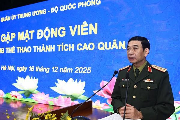 Đại tướng Phan Văn Giang: Thể thao Quân đội nỗ lực để tỏa sáng nhất phẩm chất "Bộ đội Cụ Hồ"