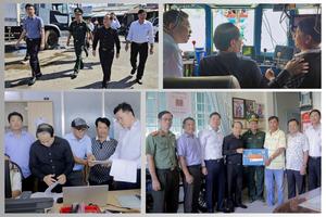 Đoàn công tác của Thanh tra Chính phủ làm việc về chống khai thác IUU tại TP Hồ Chí Minh