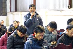 Lai Châu: Cử tri xã Hồng Thu kiến nghị nhiều vấn đề dân sinh liên quan trực tiếp đời sống Nhân dân