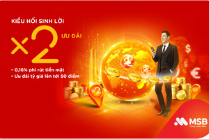 MSB nhân đôi lợi ích khách hàng nhận kiều hối