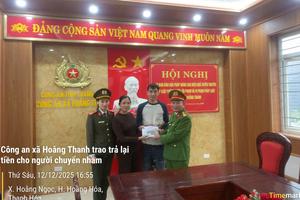 Thanh Hóa: Giáo viên trả lại 100 triệu đồng cho người chuyển nhầm