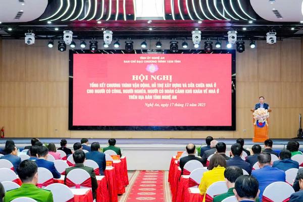 Xóa nhà tạm bằng quyết tâm chính trị và nghĩa đồng bào: Dấu ấn Chương trình 1838 ở Nghệ An