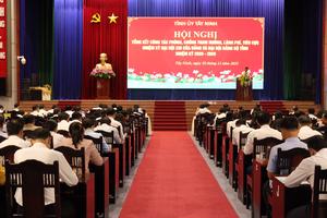 Tây Ninh: Phòng ngừa tham nhũng, lãng phí, tiêu cực “từ sớm, từ xa”