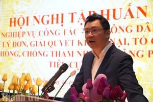 Thanh tra tỉnh Thái Nguyên tập huấn nghiệp vụ cho gần 400 cán bộ