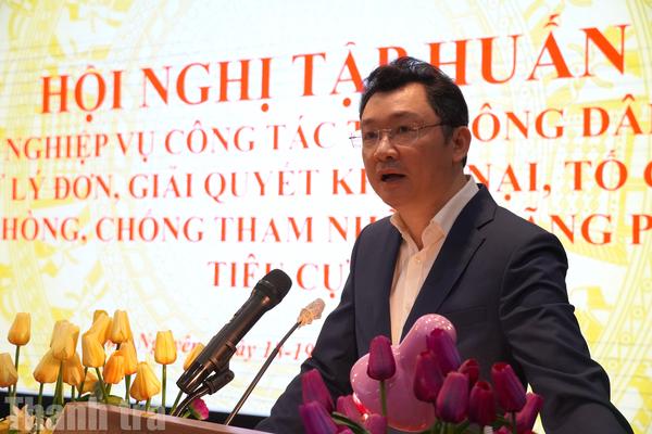 Thanh tra tỉnh Thái Nguyên tập huấn nghiệp vụ cho gần 400 cán bộ