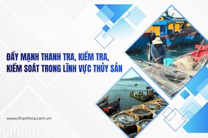 Đẩy mạnh thanh tra, kiểm tra, kiểm soát trong lĩnh vực thủy sản