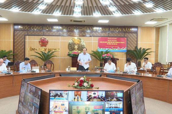 Chủ động tháo gỡ vướng mắc, đẩy nhanh tiến độ các dự án giao thông then chốt tại Tây Ninh