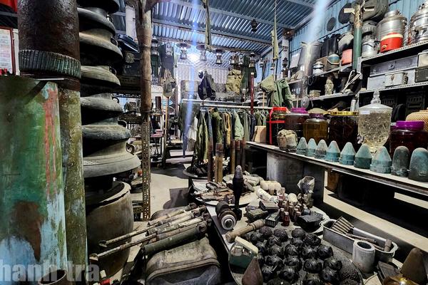 Quảng Trị: “Gã khùng” giữ kỷ vật chiến tranh để nói về hòa bình