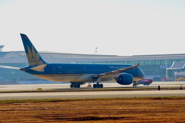 Vietnam Airlines thực hiện chuyến bay chở khách đầu tiên  tại Sân bay Long Thành
