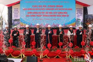 Tỉnh Sơn La khởi công 2 công trình chào mừng Đại hội đại biểu toàn quốc lần thứ XIV của Đảng