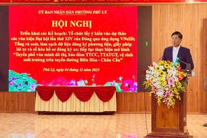 Gần 9.300 ý kiến tham gia đóng góp cho dự thảo các Văn kiện trình Đại hội Đảng toàn quốc lần thứ XIV của Đảng