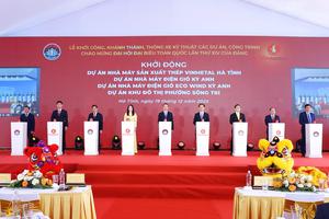 Hà Tĩnh: Khởi công 6 dự án trọng điểm, tạo động lực phát triển kinh tế – xã hội