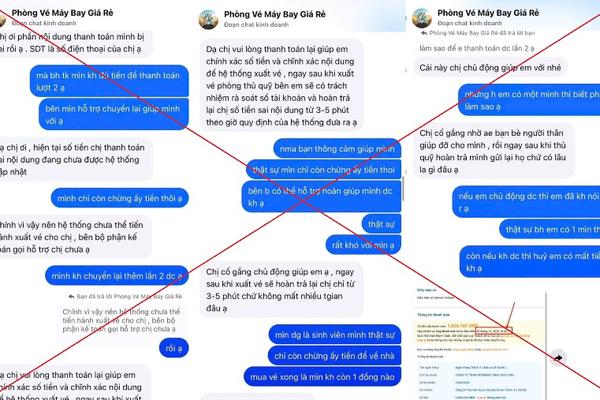 Công an Hà Nội cảnh báo chiêu trò lừa đảo vé máy bay dịp Tết