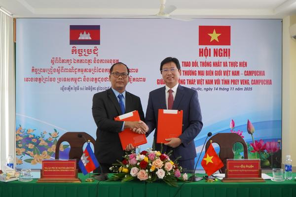 Đồng Tháp: Nhiều giải pháp phát triển kinh tế biên mậu