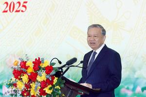 Toàn văn bài phát biểu của Tổng Bí thư Tô Lâm tại Hội nghị toàn quốc tổng kết công tác Tuyên giáo và Dân vận