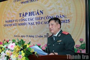 Thanh tra Sơn La tập huấn nghiệp vụ về công tác tiếp công dân, giải quyết khiếu nại, tố cáo cho 300 cán bộ phường, xã