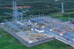 Trạm biến áp 220kV Bá Thiện được nâng công suất lên gấp đôi để tăng cường đảm bảo điện cho tỉnh Phú Thọ
