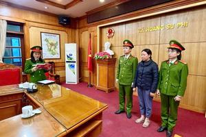 Tuyên Quang: Khởi tố Phó Giám đốc Trung tâm hành chính công xã Hoàng Su Phì về tội “Thiếu trách nhiệm gây hậu quả nghiêm trọng”