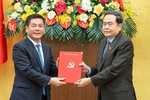 Bộ trưởng Bộ Công Thương Nguyễn Hồng Diên làm Phó Bí thư chuyên trách Đảng ủy Quốc hội