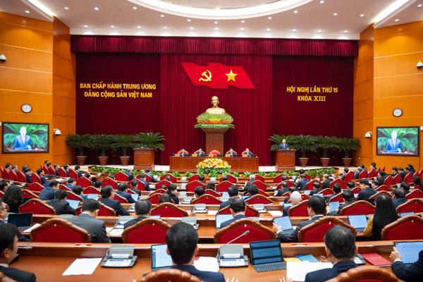 Khai mạc Hội nghị Trung ương 15, xem xét công tác nhân sự Đại hội XIV của Đảng