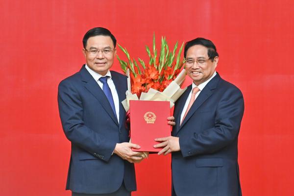 Chủ tịch PVN Lê Mạnh Hùng được giao quyền Bộ trưởng Công Thương