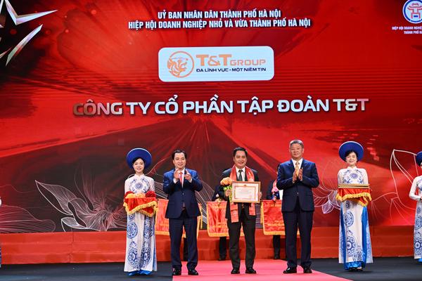 T&T Group được vinh danh tại Lễ tôn vinh doanh nhân, doanh nghiệp Thăng Long 2025