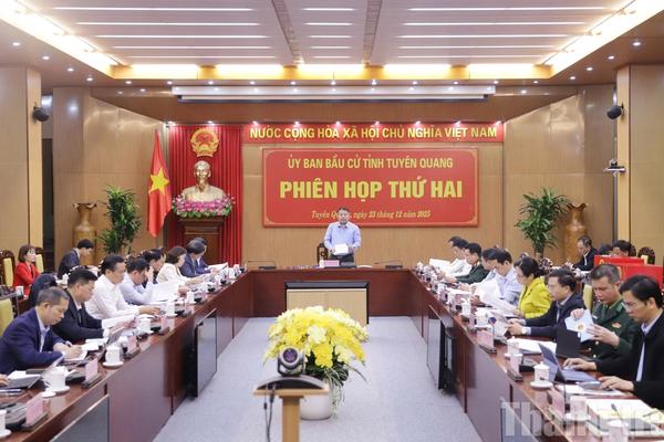 Tuyên Quang sẽ thành lập 725 đơn vị bầu cử Đại biểu Quốc hội và HĐND các cấp