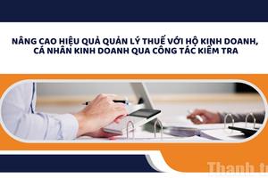 Nâng cao hiệu quả quản lý thuế với hộ, cá nhân kinh doanh qua công tác kiểm tra