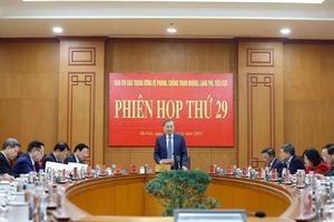 6 cán bộ diện Trung ương quản lý bị xử hình sự trong năm 2025