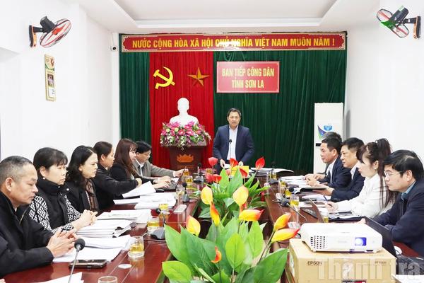 Chủ tịch UBND tỉnh Sơn La Nguyễn Đình Việt tiếp công dân định kỳ tháng 12