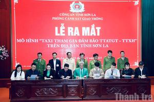 Sơn La: Ra mắt mô hình “Taxi tham gia đảm bảo trật tự an toàn giao thông – trật tự xã hội”