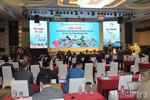 Thanh Hóa công bố 100 sự kiện văn hóa du lịch năm 2026: Định hình thương hiệu “Hương sắc bốn mùa”