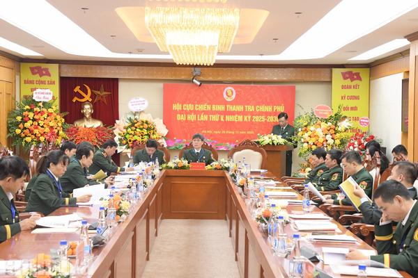 Phát huy truyền thống “Bộ đội Cụ Hồ”, Hội Cựu chiến binh Thanh tra Chính phủ bước vào nhiệm kỳ mới