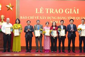 Phóng viên Báo Thanh tra đoạt giải tại Giải Báo chí về xây dựng Đảng tỉnh Quảng Trị năm 2025