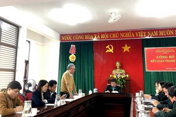 Thanh tra TP Huế chỉ ra nhiều tồn tại ở Ban Quản lý rừng phòng hộ Bắc Hải Vân