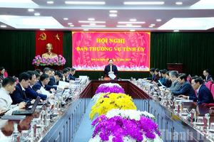 Ban Thường vụ Tỉnh ủy Sơn La thống nhất nhiều nội dung quan trọng