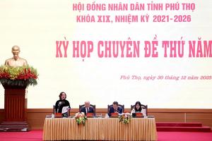 HĐND tỉnh Phú Thọ thông qua 16 Nghị quyết quan trọng về kinh tế, ngân sách, pháp chế