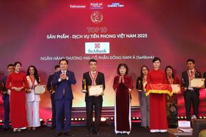 SeABank ghi dấu ấn trách nhiệm xã hội tại Vietnam ESG Awards và Tin Dùng Việt Nam 2025
