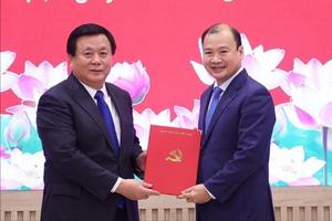 Thứ trưởng Thường trực Bộ Văn hóa Lê Hải Bình nhận nhiệm vụ mới