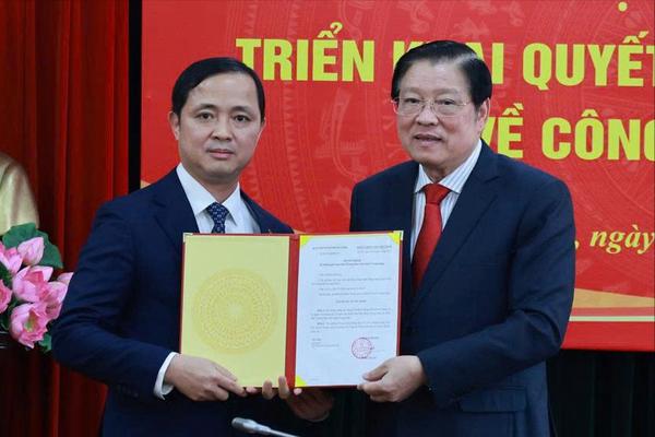 Ông Nguyễn Xuân Trường được bổ nhiệm làm Phó Trưởng Ban Nội chính Trung ương