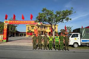 Công an xã Trường Ninh: Giữ vững an ninh trật tự, tạo đà phát triển kinh tế - xã hội bền vững