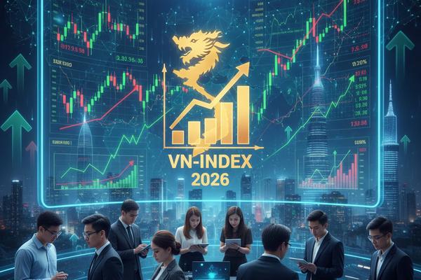 VN-Index lên vùng đỉnh lịch sử, mở kỳ vọng bứt phá 2026