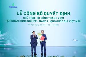 Đồng chí Lê Ngọc Sơn giữ chức vụ Chủ tịch Hội đồng Thành viên Petrovietnam