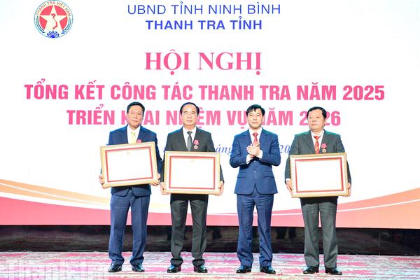 Ninh Bình: Những ghi nhận xứng đáng đối với đóng góp của đội ngũ Thanh tra tỉnh