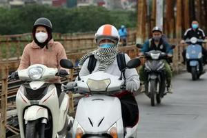 Không khí lạnh tăng cường, miền Bắc mưa rải rác