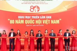 Nghệ An: Triển lãm "80 năm Quốc hội Việt Nam" và thông điệp trách nhiệm công dân