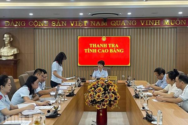 Thanh tra Cao Bằng: Chỉ rõ những tồn tại trong đo lường, an toàn bức xạ tại Trung tâm Y tế Hòa An